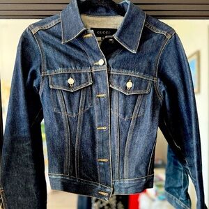 GUCCI Vintage Jean Jacket Size 38